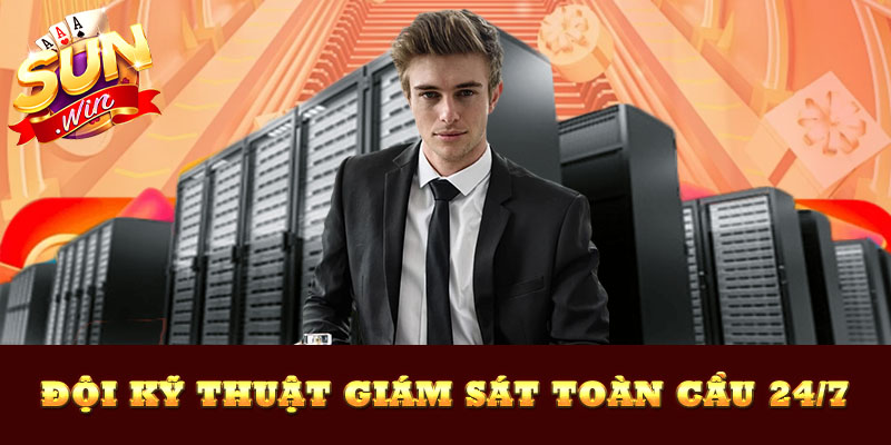 Sunwin đội kỹ thuật giám sát máy chủ toàn cầu 24/7